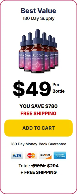 Glucovy 6bottle supply